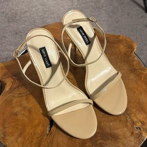 Nude Nine West Stilettos. Size 7. Great condition.